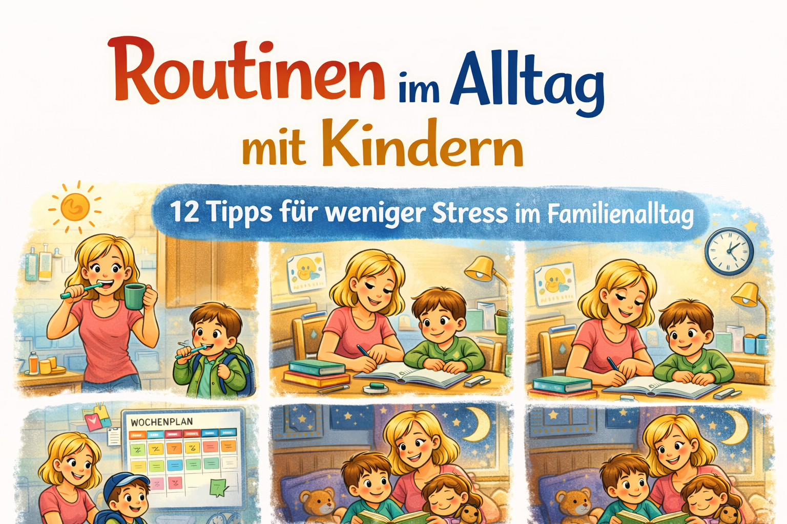 Routinen im Familienalltag – hilfreich, aber nicht alles